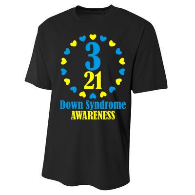 Down Syndrome Awareness Performance Sprint T-Shirt