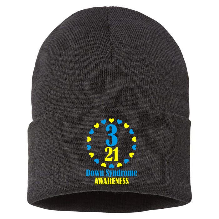 Down Syndrome Awareness Sustainable Knit Beanie