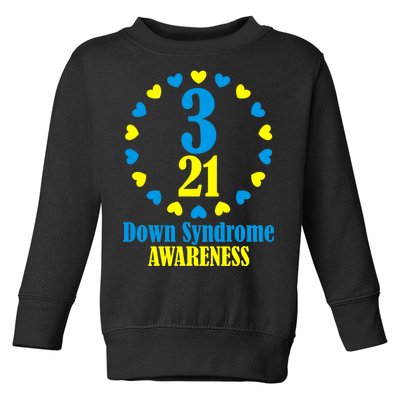 Down Syndrome Awareness Toddler Sweatshirt