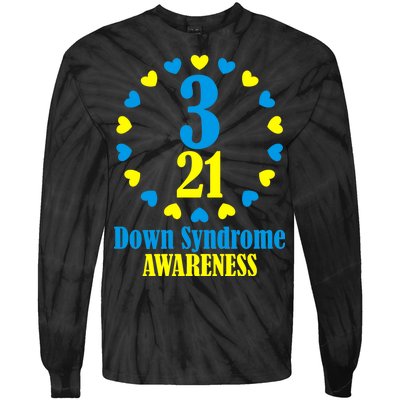 Down Syndrome Awareness Tie-Dye Long Sleeve Shirt