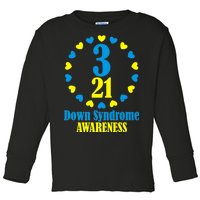 Down Syndrome Awareness Toddler Long Sleeve Shirt