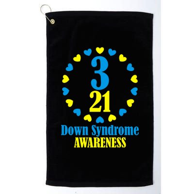 Down Syndrome Awareness Platinum Collection Golf Towel