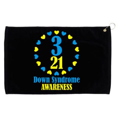 Down Syndrome Awareness Grommeted Golf Towel