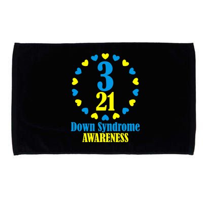 Down Syndrome Awareness Microfiber Hand Towel