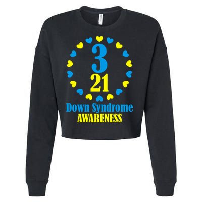Down Syndrome Awareness Cropped Pullover Crew