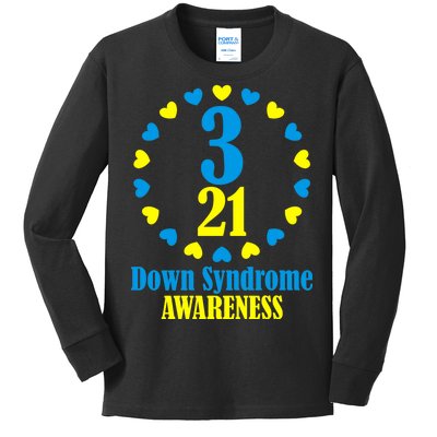 Down Syndrome Awareness Kids Long Sleeve Shirt