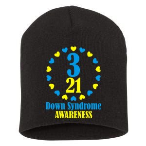 Down Syndrome Awareness Short Acrylic Beanie