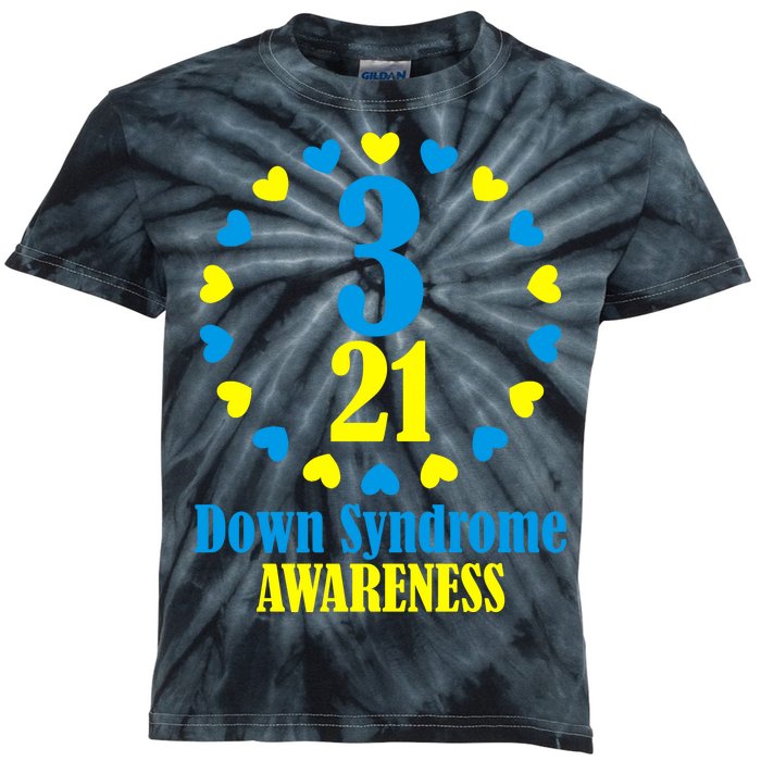 Down Syndrome Awareness Kids Tie-Dye T-Shirt