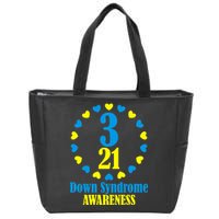 Down Syndrome Awareness Zip Tote Bag