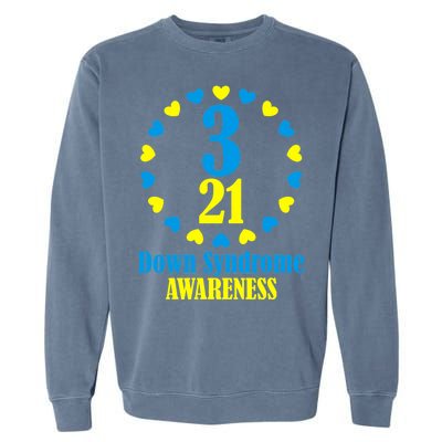 Down Syndrome Awareness Garment-Dyed Sweatshirt