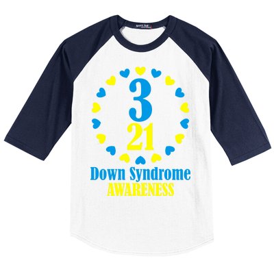 Down Syndrome Awareness Baseball Sleeve Shirt