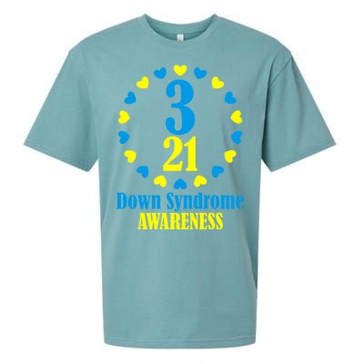 Down Syndrome Awareness Sueded Cloud Jersey T-Shirt