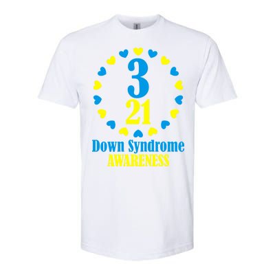 Down Syndrome Awareness Softstyle CVC T-Shirt