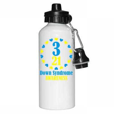 Down Syndrome Awareness Aluminum Water Bottle