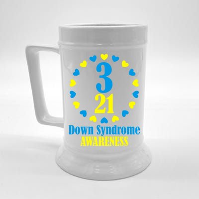 Down Syndrome Awareness Beer Stein