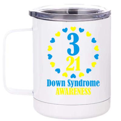 Down Syndrome Awareness 12 oz Stainless Steel Tumbler Cup