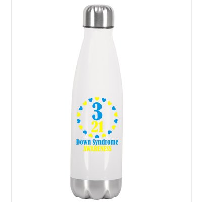 Down Syndrome Awareness Stainless Steel Insulated Water Bottle