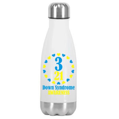 Down Syndrome Awareness Stainless Steel Insulated Water Bottle