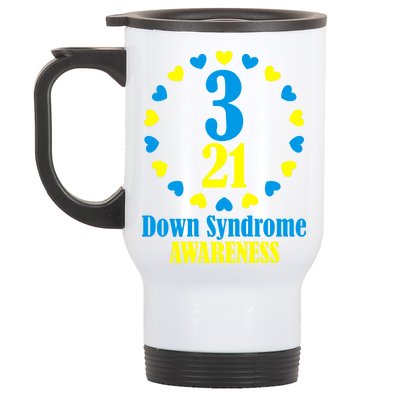 Down Syndrome Awareness Stainless Steel Travel Mug