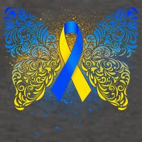 Down Syndrome Awareness Butterfly Ribbon Vector Backpack