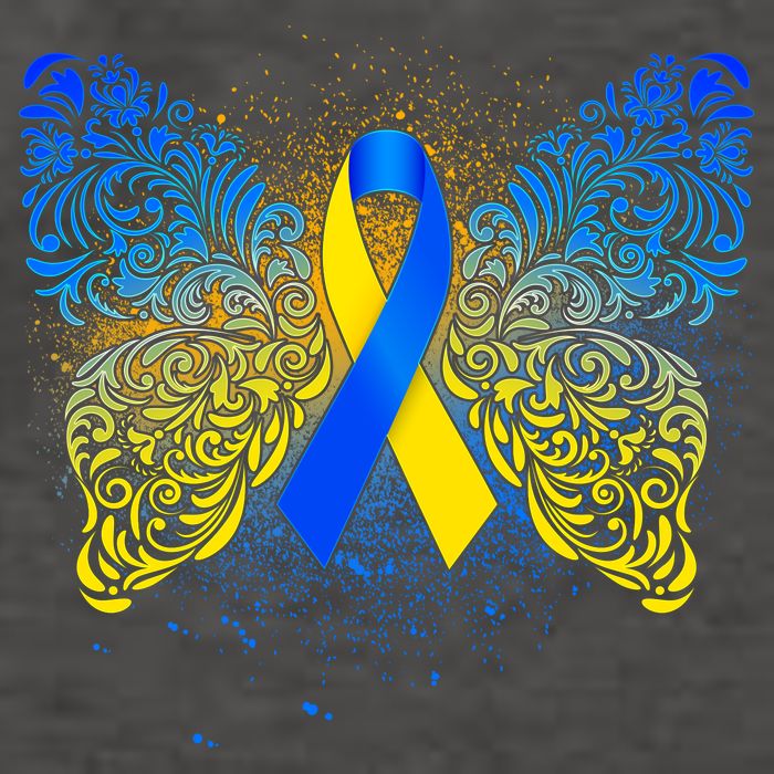 Down Syndrome Awareness Butterfly Ribbon Vector Backpack