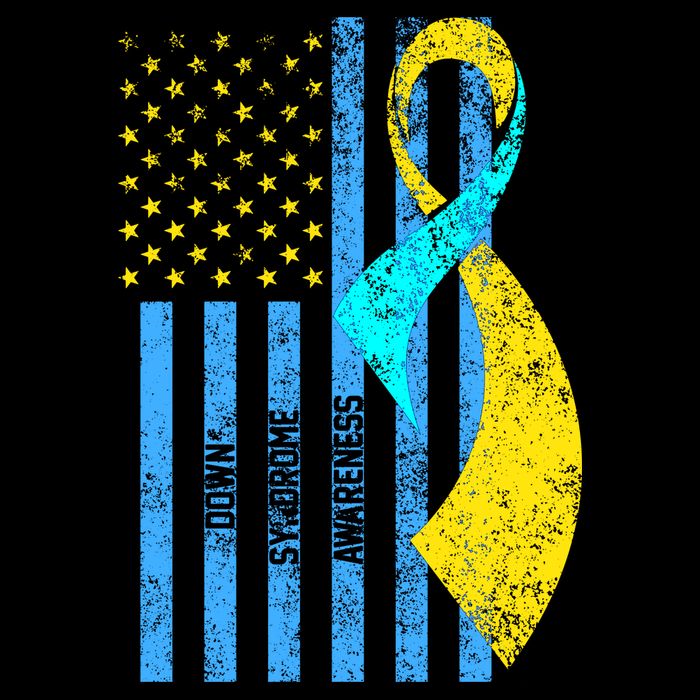 Down Syndrome Awareness Flag Cooling Performance Crew T-Shirt