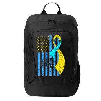 Down Syndrome Awareness Flag City Backpack