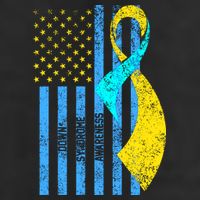 Down Syndrome Awareness Flag 11oz C Handle Ceramic Mug
