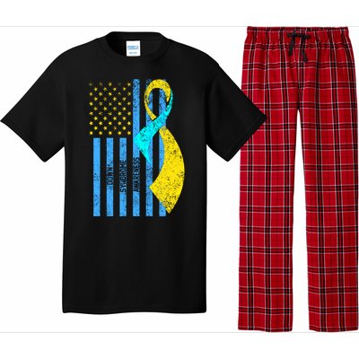 Down Syndrome Awareness Flag Pajama Set