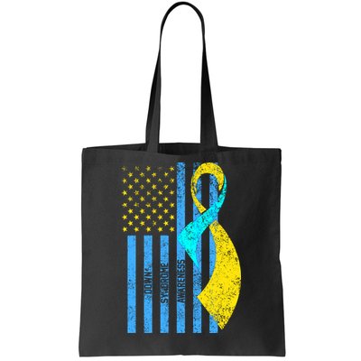 Down Syndrome Awareness Flag Tote Bag