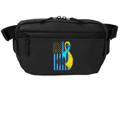 Down Syndrome Awareness Flag Crossbody Pack