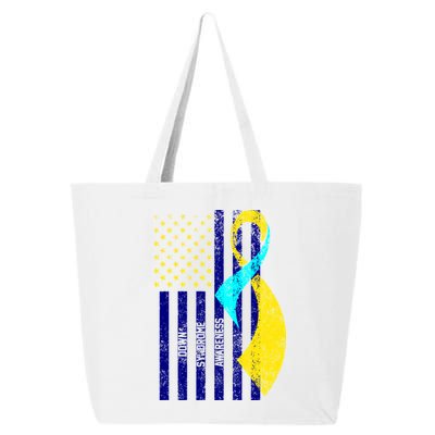 Down Syndrome Awareness Flag 25L Jumbo Tote