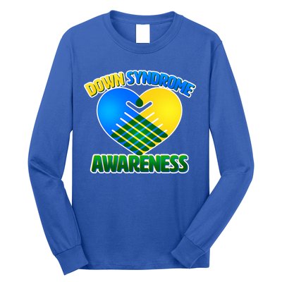 Down Syndrome Awareness Hands Of Love Long Sleeve Shirt