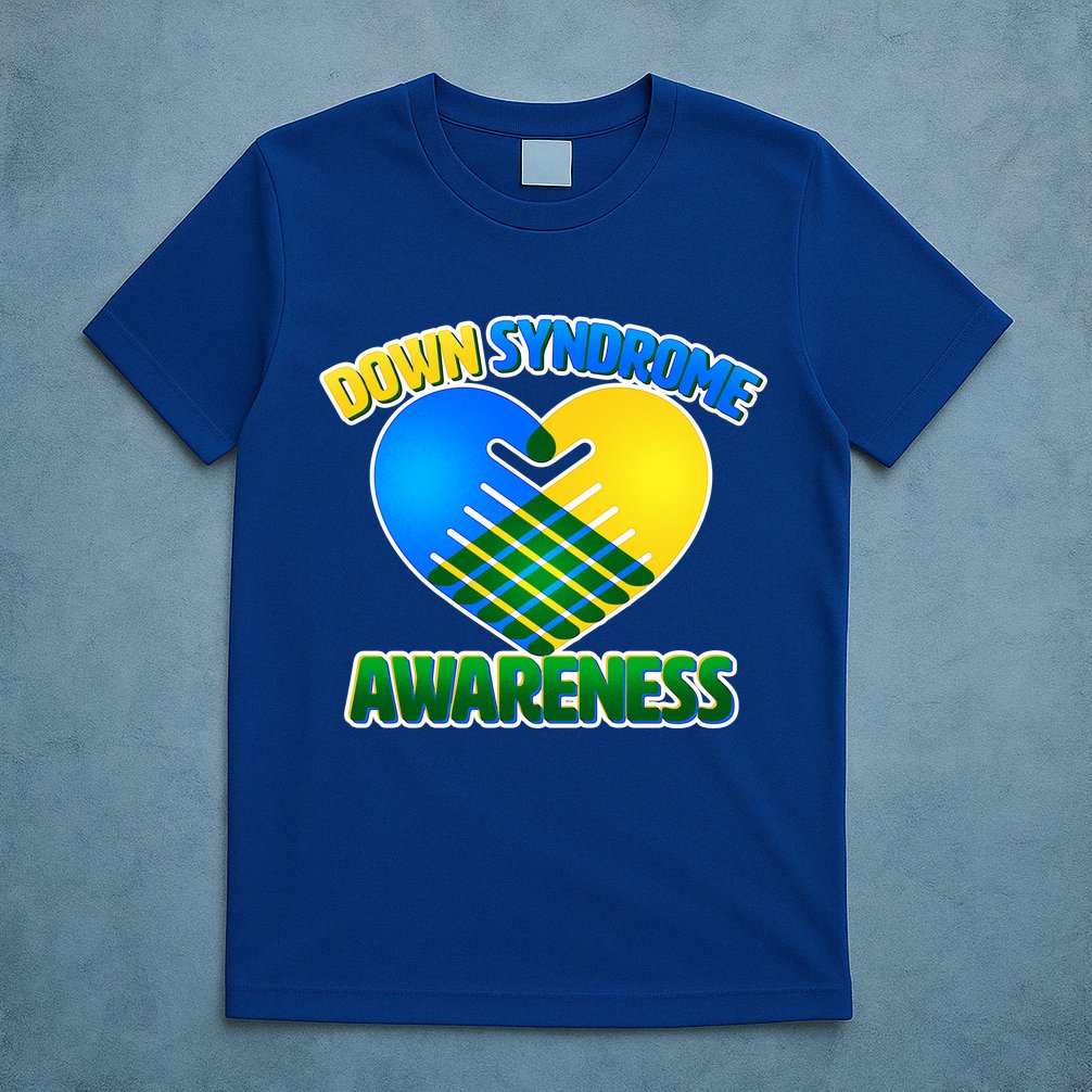 Down Syndrome Awareness Hands Of Love T-Shirt