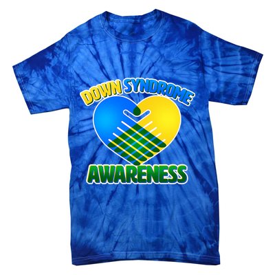 Down Syndrome Awareness Hands Of Love Tie-Dye T-Shirt