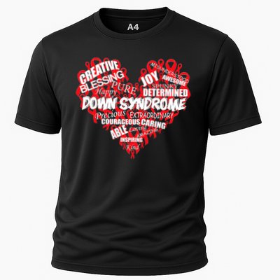 Down Syndrome Awareness Heart Performance Shirt