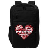 Down Syndrome Awareness Heart Impact Tech Backpack