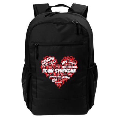 Down Syndrome Awareness Heart Backpack