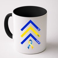 Down Syndrome Awareness Joy Love Strength  Mug