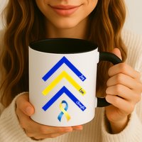 Down Syndrome Awareness Joy Love Strength  Mug