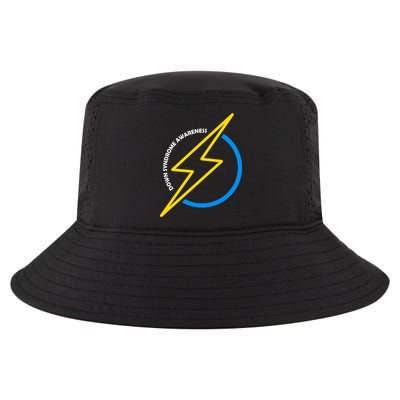 Down Syndrome Awareness Lightning Bolt Cool Comfort Performance Bucket Hat