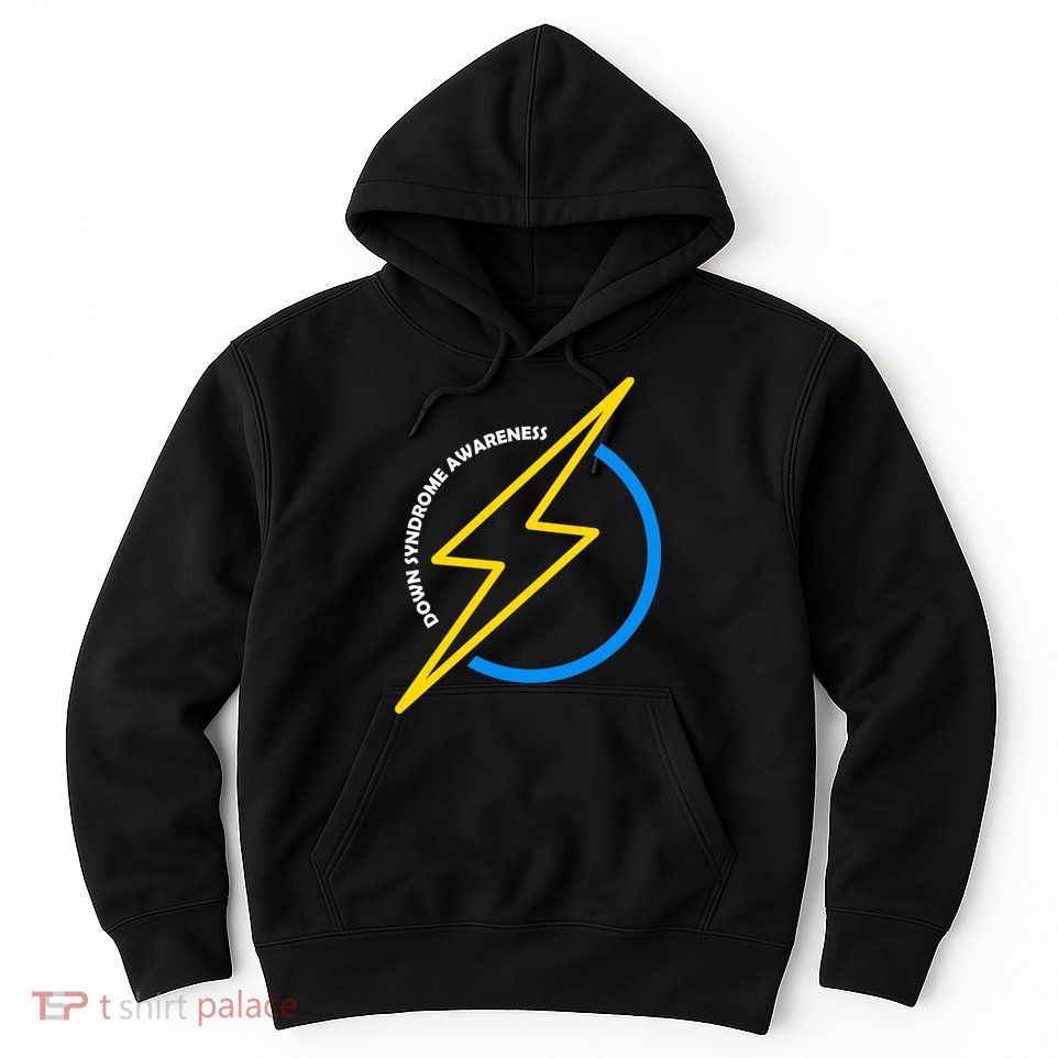 Down Syndrome Awareness Lightning Bolt Hoodie