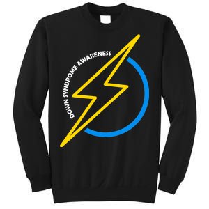 Down Syndrome Awareness Lightning Bolt Sweatshirt