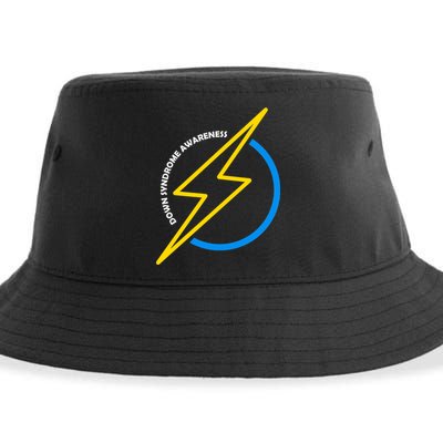 Down Syndrome Awareness Lightning Bolt Sustainable Bucket Hat