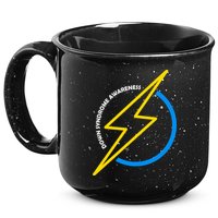 Down Syndrome Awareness Lightning Bolt 15oz Campfire Ceramic Mug