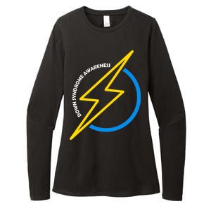 Down Syndrome Awareness Lightning Bolt Womens CVC Long Sleeve Shirt