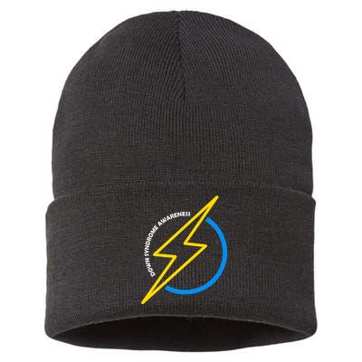 Down Syndrome Awareness Lightning Bolt Sustainable Knit Beanie