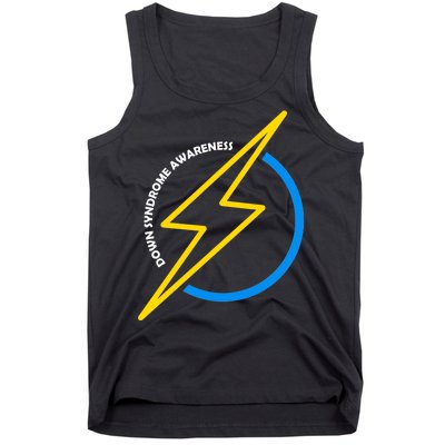 Down Syndrome Awareness Lightning Bolt Tank Top