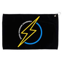 Down Syndrome Awareness Lightning Bolt Grommeted Golf Towel