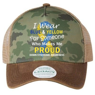 Down Syndrome Awareness Makes Me Proud Legacy Tie Dye Trucker Hat